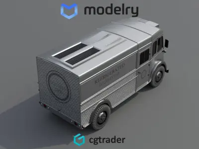 Refrigerated Truck 3D model