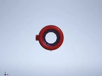 Flyshaft seal Free 3D model