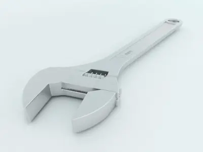 Wrench 3D model 6