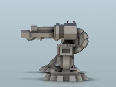 Infantery canon turret - Warhammer 40 000 40k Star Wars Legion 3D print model