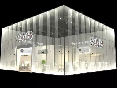 Exhibition - Area -10X10-3DMAX2009-051 3D model
