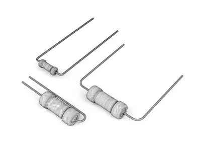 Electronic component 02 3D model