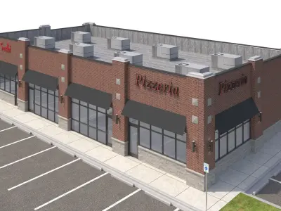 Retail-180 Retail Store 3D model