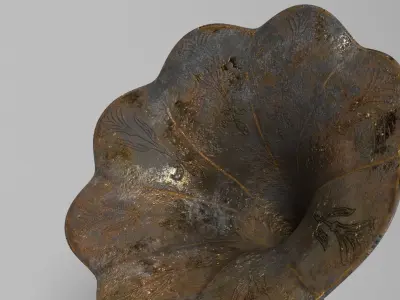 old gramophone 3D model