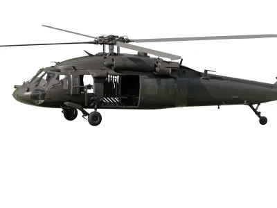 Sikorsky MH-60L 3D model