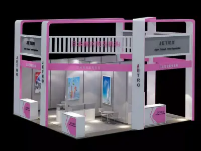 Exhibition - Area -6X6-3DMAX2009-50 3D model