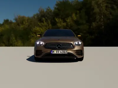 2022 Mercedes Benz E Class Free 3D model