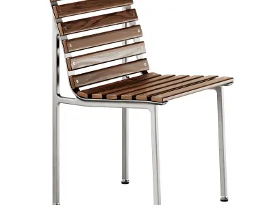 Traverse Garden Table and Chair by Hay 3D model purchase