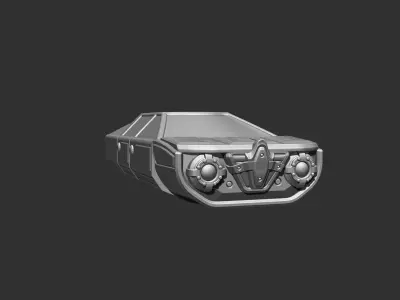 space taxi of the future  3D print model