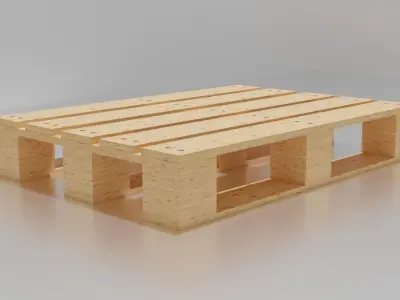 Pallet wooden pallets Free 3D model purchase