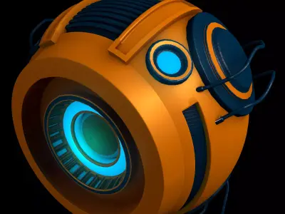 Sci Fi Drone Free 3D model