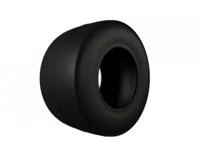 F1 Tire 3D model by Sergey