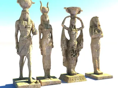 Ancient Giants Monument Pack 4 3D model