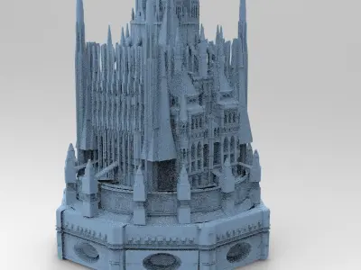 Dark Barons Tower  3D model