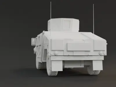 Humvee US 3D model