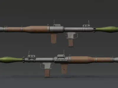 RPG-7 3D model purchase