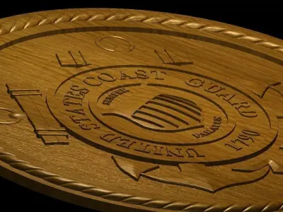 US Coast Guard 3D print model