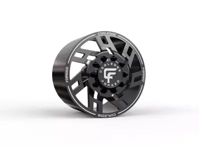 corleone front doppio dually wheel 3D print model