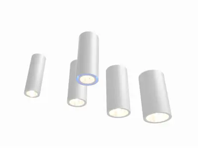 Erco indoor lighting pack 3D model