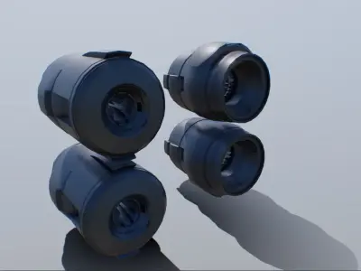 thr 03 3D model
