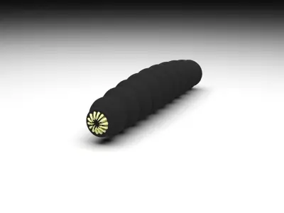 Monster Worm 3D model