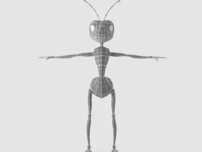 Ant character 3D model purchase