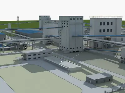Factory 1 3D model