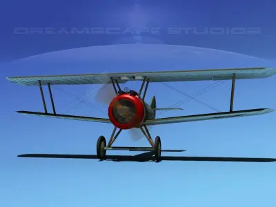 Sopwith Camel 3D model V2