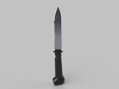Knife  3D model purchase