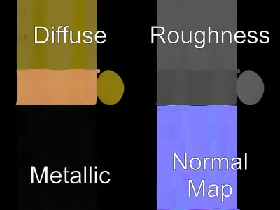 Military Ammunition Model Pack Low-poly 3D model