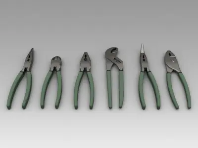 Pliers  3D model purchase