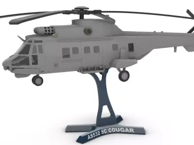 AS532 SC COUGAR 3D print model