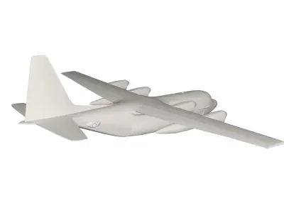 Military Plane concept 3D model purchase