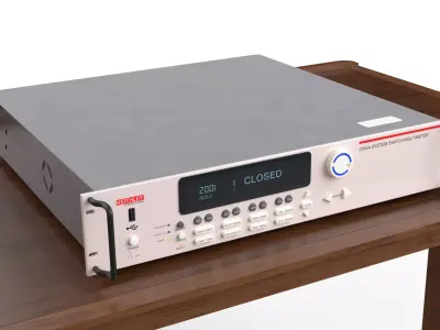 Keithley Electrical test and measurement equipment Low-poly 3D model