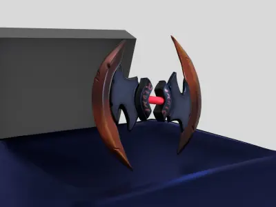 higanbana weapon 3D model