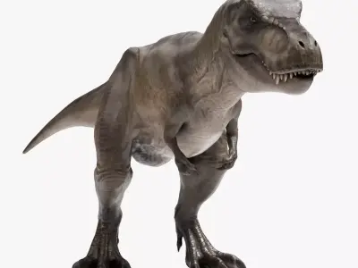Tyrannosaurus Rex Low-poly 3D model 9