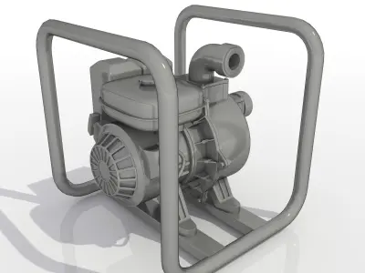 WaterPump water pump 3D model