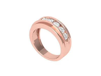 Wedding Ring  3D print model 216