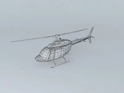 Helicopter Free 3D model shop