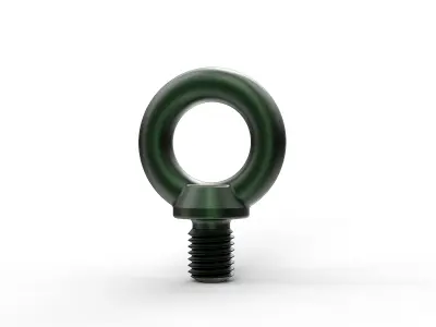 Eye bolt 3D model by 3dsolidworks