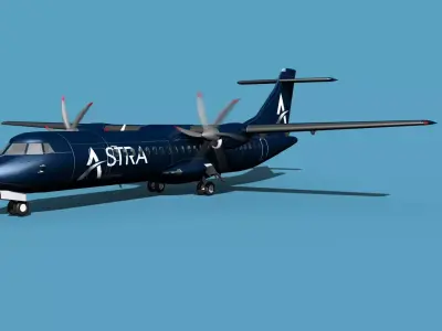 ATR  ATR-72-600 Astra 3D model