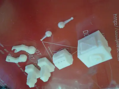 Saturn Robot to 3d Print Free 3D print model purchase