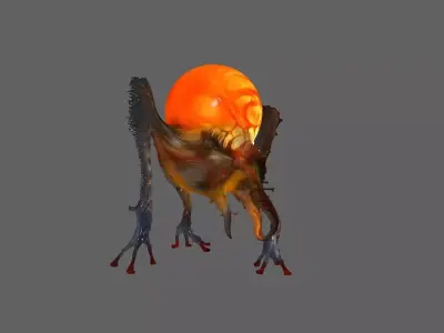 Creature  3D model get