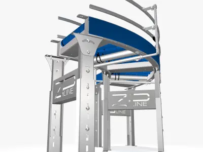 Conveyor - Zipline RZCDC 3D model