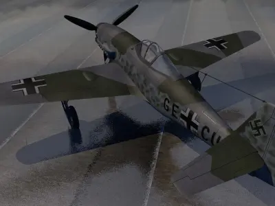 Messerschmitt Me-309 v1 3D model