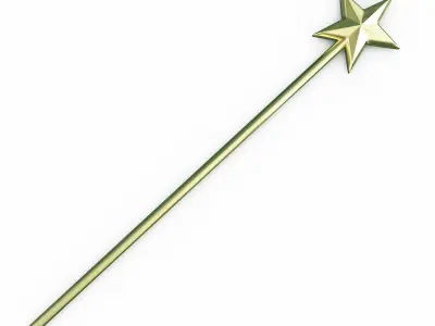 Magical wand 3D model purchase