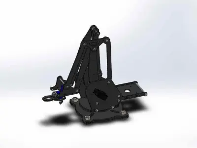 Robotic Arm Design 3D model