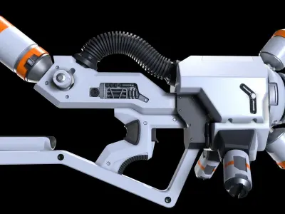 District 9 Sonic Blaster 3D model
