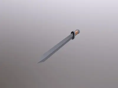 Roman Short Sword Gladius Free 3D model