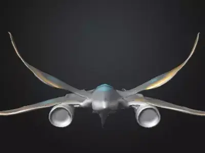 fantastic airplane 3D model